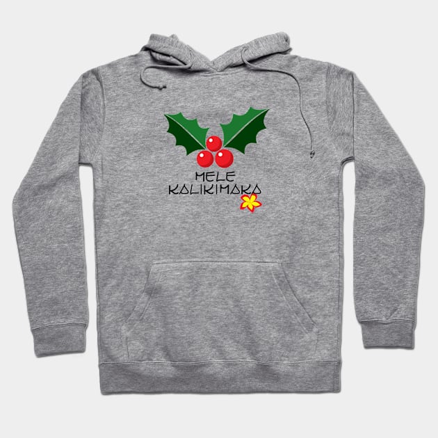 Mele Kalikimaka Hoodie by Verl